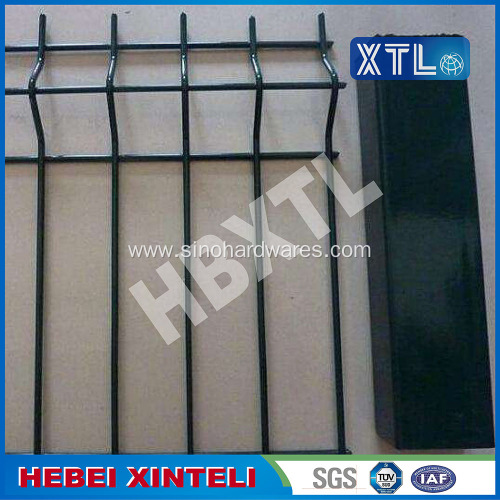 Green PVC Coated 3D Folds Wire Mesh Fence